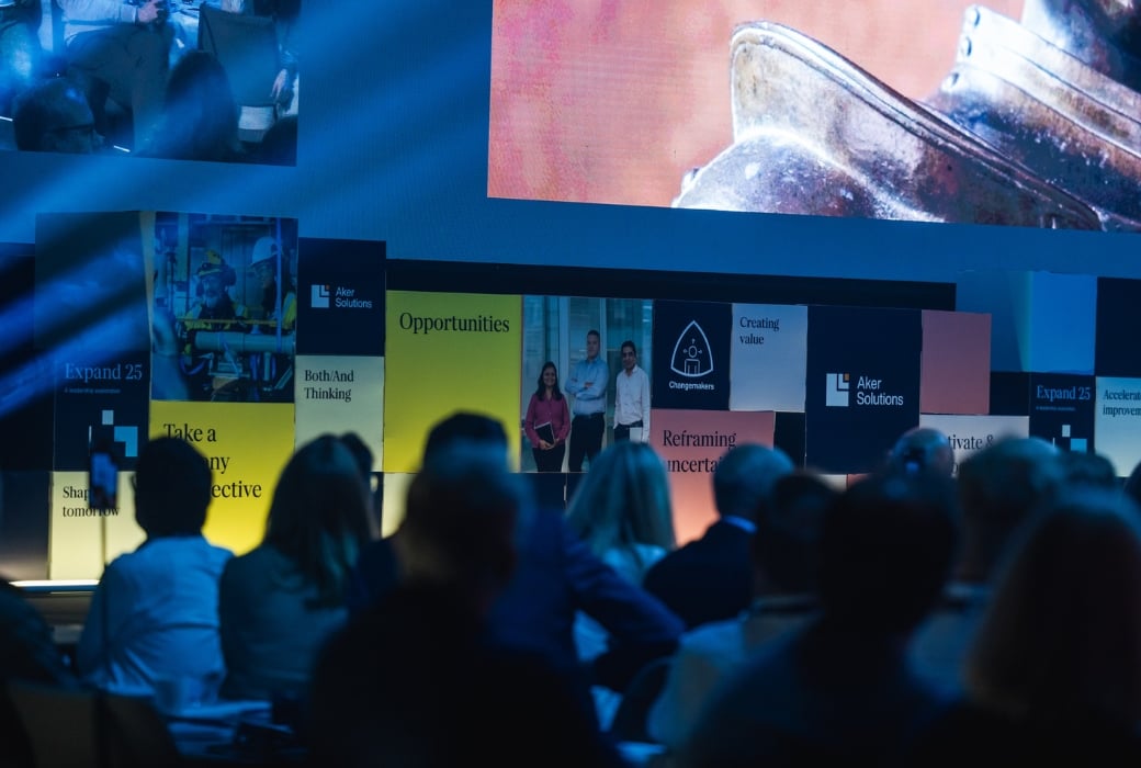 Aker Solutions konferanse_event by NPG Event. Eventbyrå Oslo | Eventbyrå Norge | Eventplanlegging bedrifter | Bedriftssamling | Eventkonsept | Firmaevent