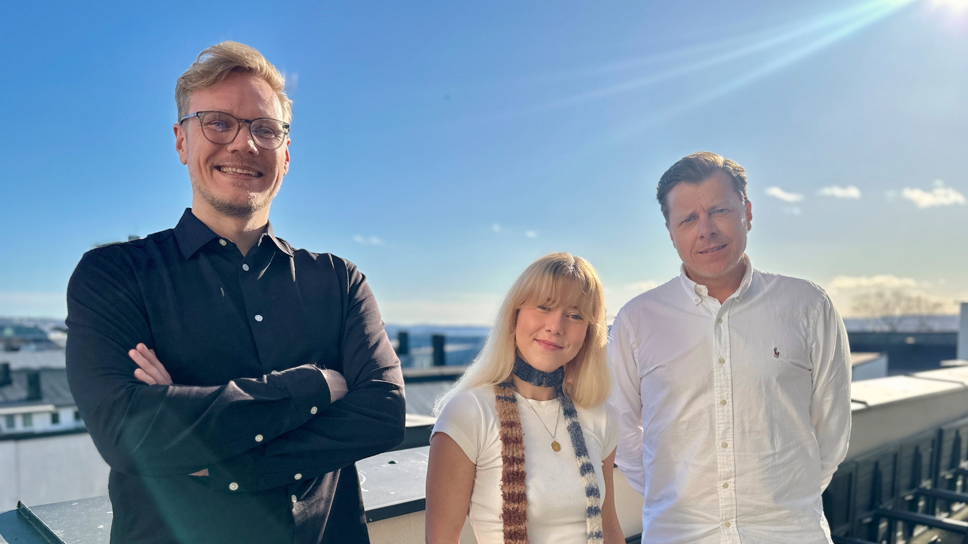 NPG styrker satsingen på Interactive og Event med tre nye spesialister som skal levere teknologidrevne og engasjerende opplevelser. Adrian Lervåg Skår, Sofie Michelsen Hoffman og Herman Christoffersen.