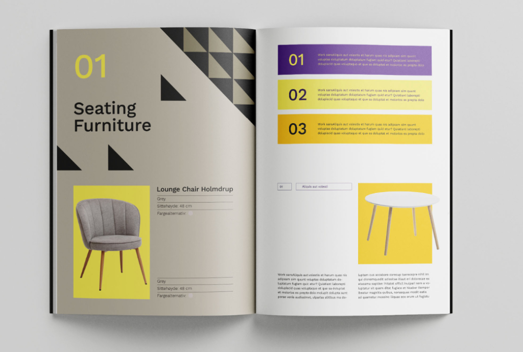 Workman Norway. Visuell profilering. Produktkatalog deisgnet og utarbeidet av NPG