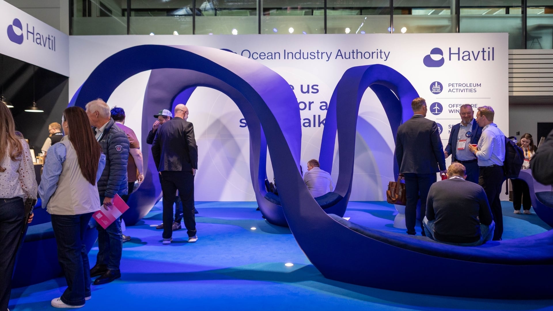 Havtil messestand design